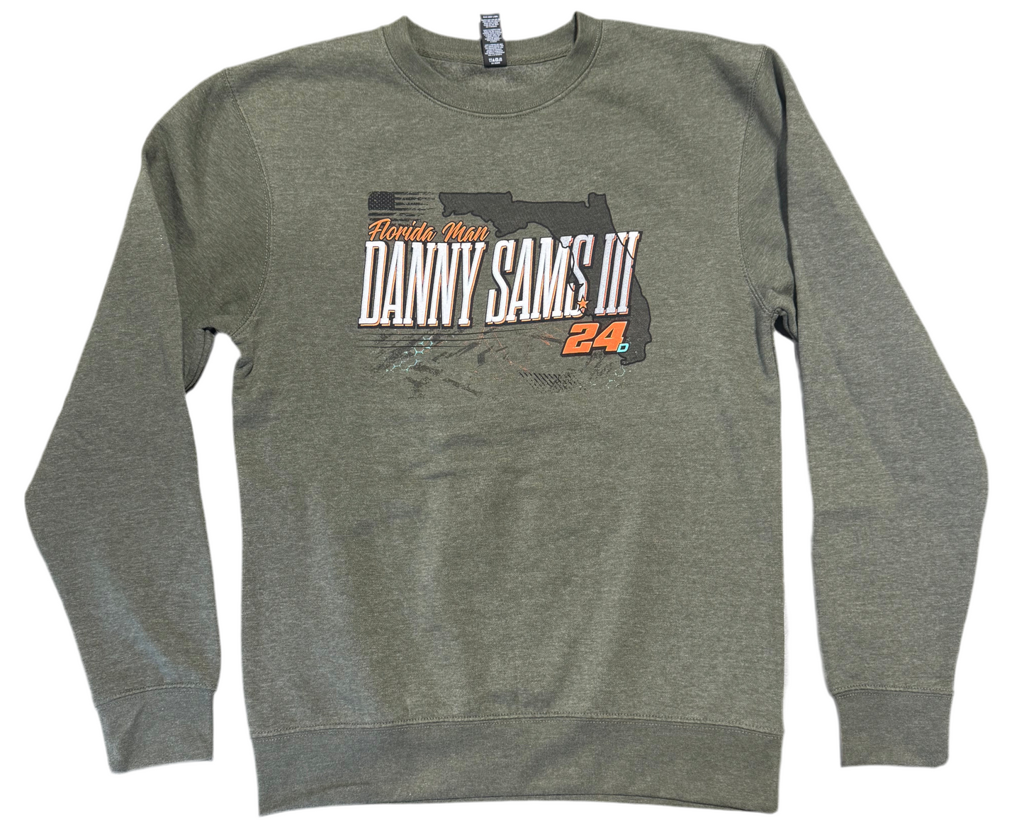 FLORIDA MAN OLIVE GREEN CREW