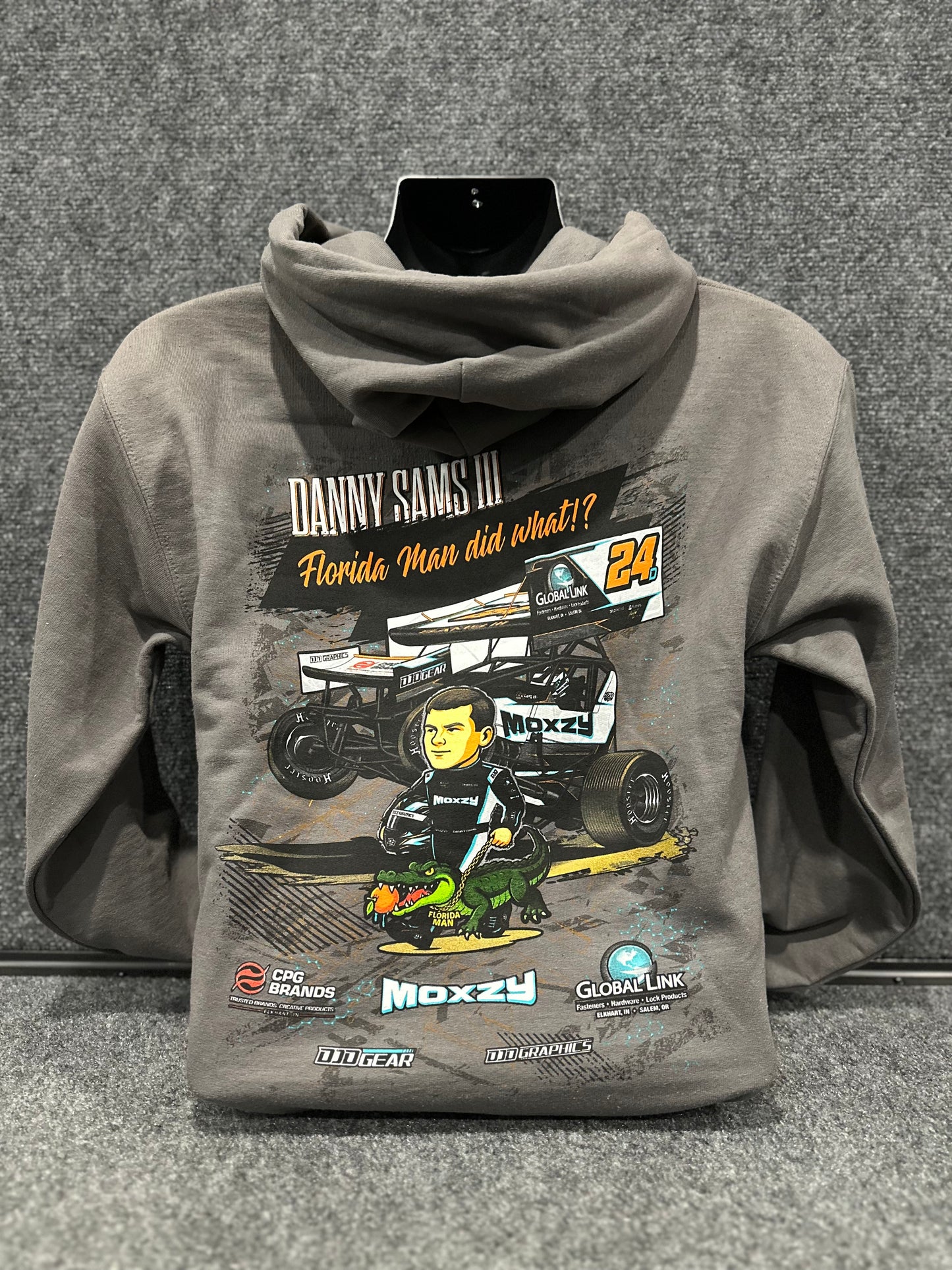 Florida Man Steel Hoodie