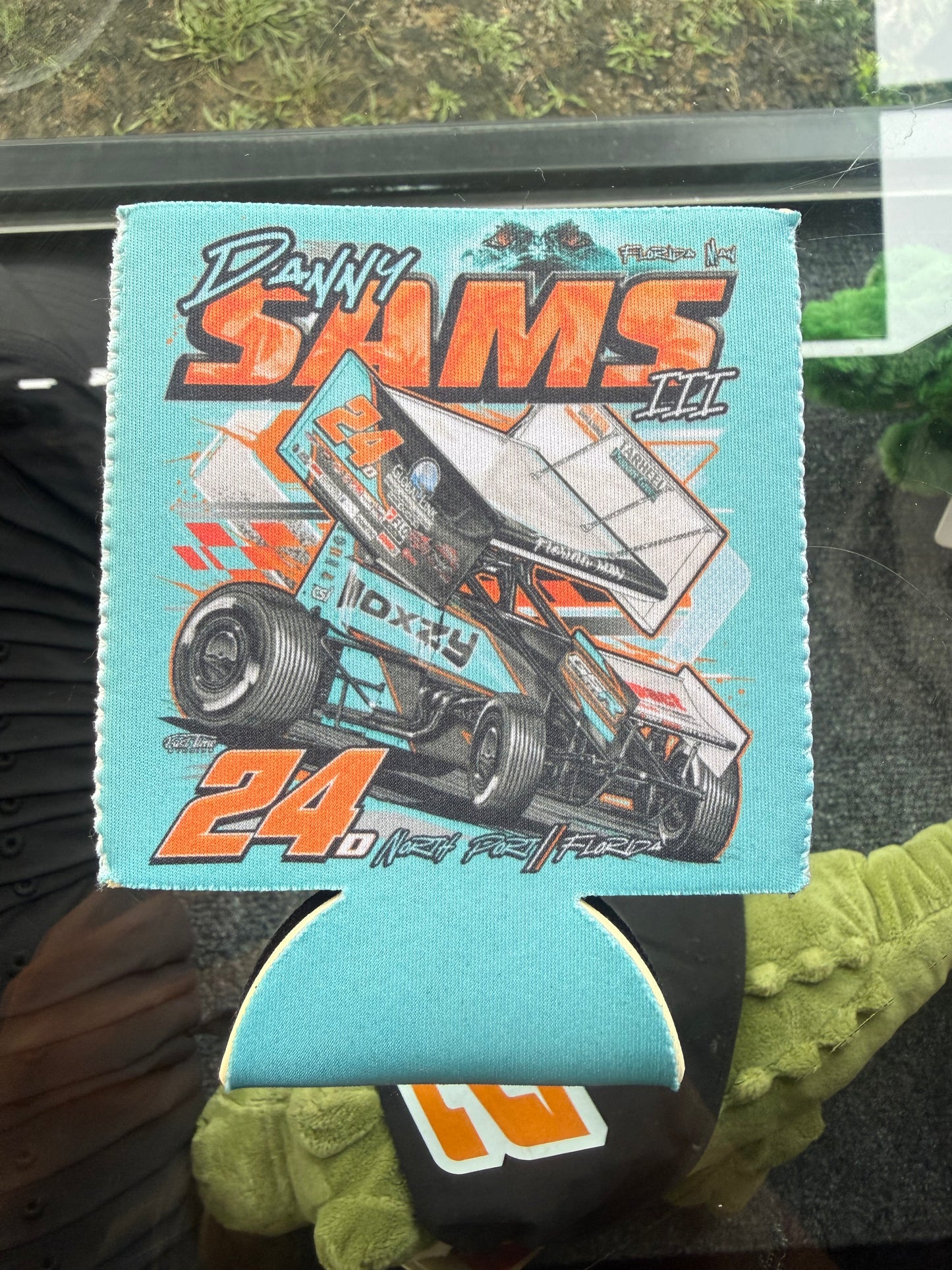 TEAL KOOZIE
