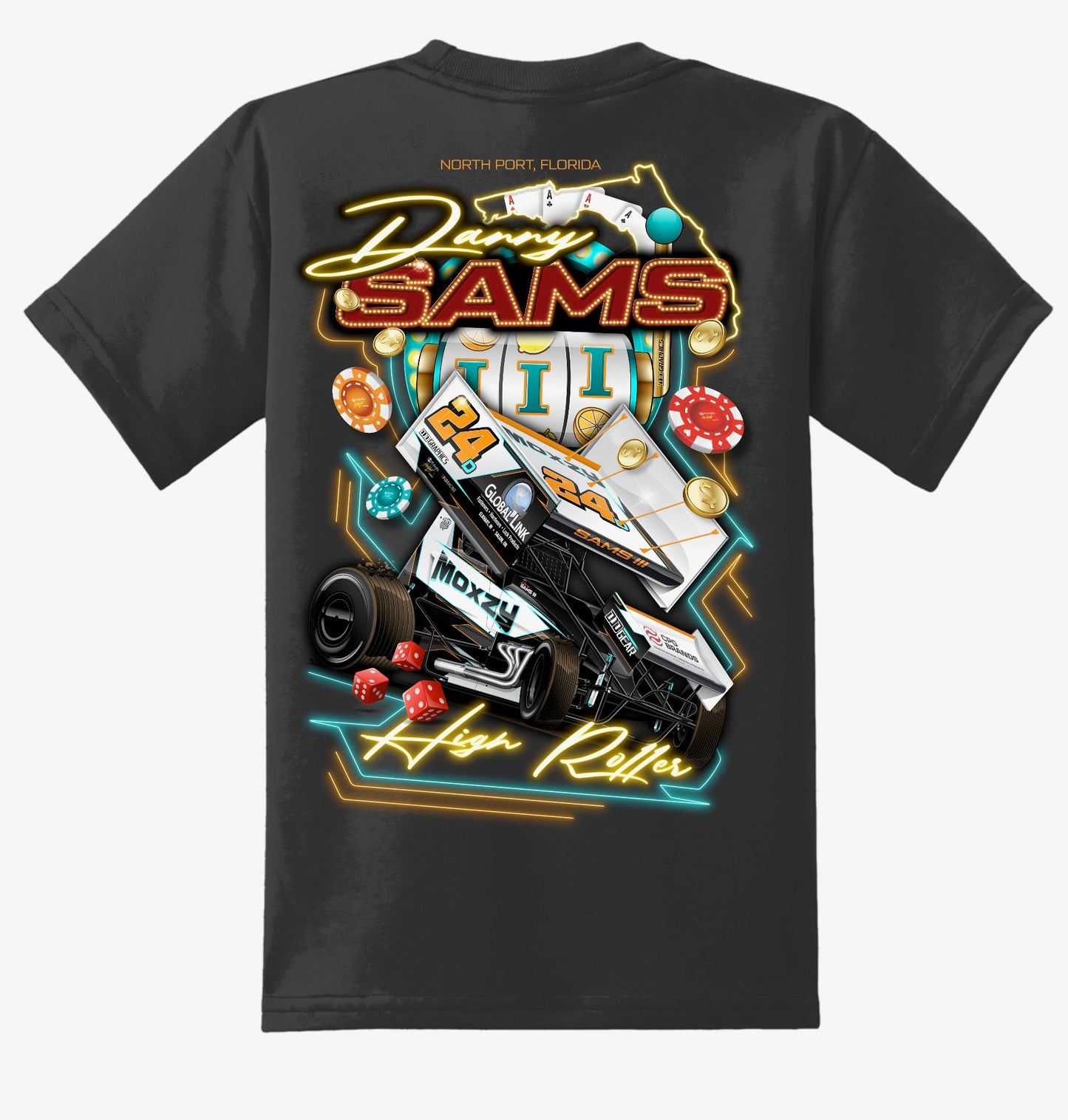 High Roller Kids Tee Black