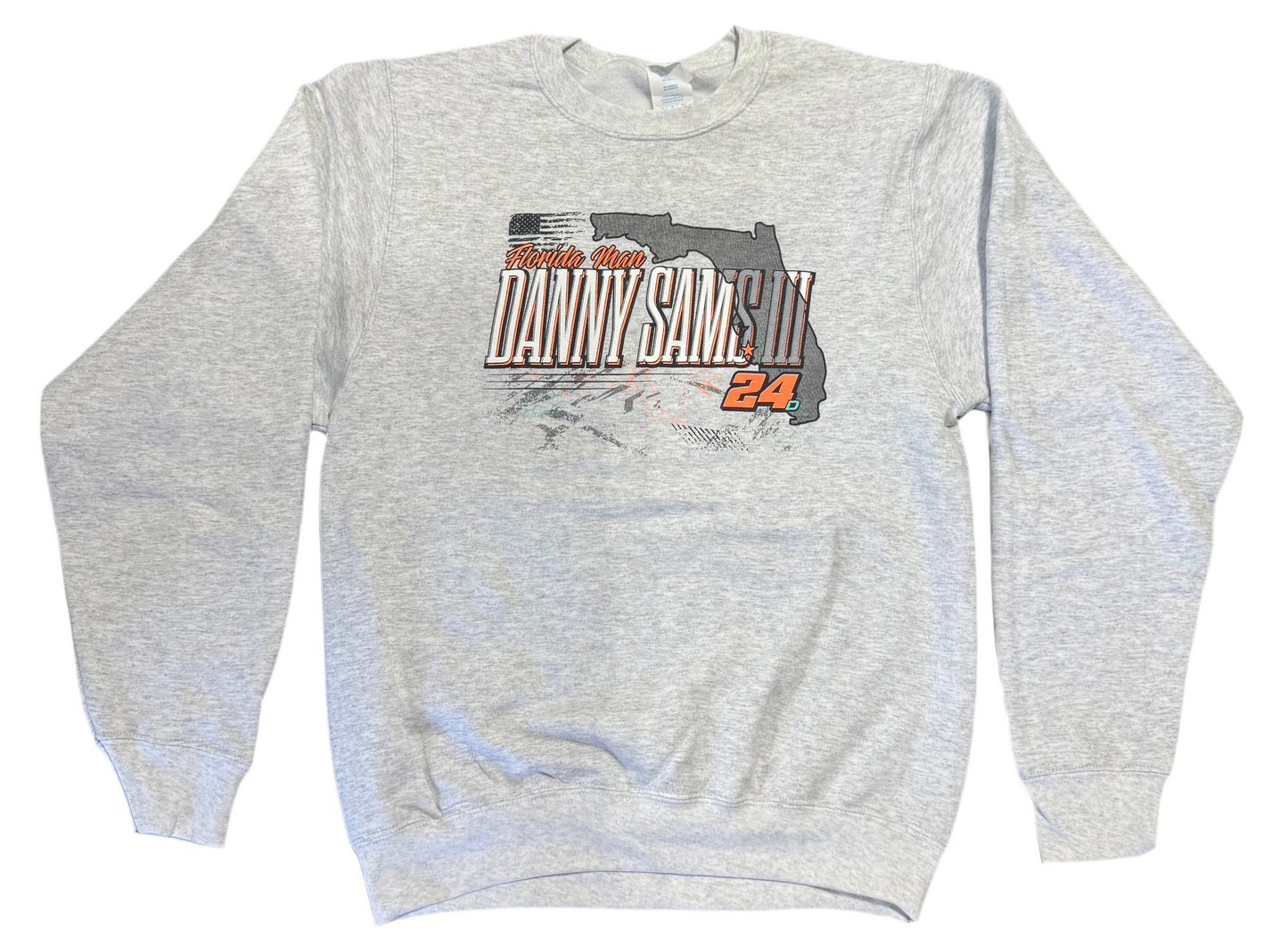 FLORIDA MAN CREW ASH GRAY