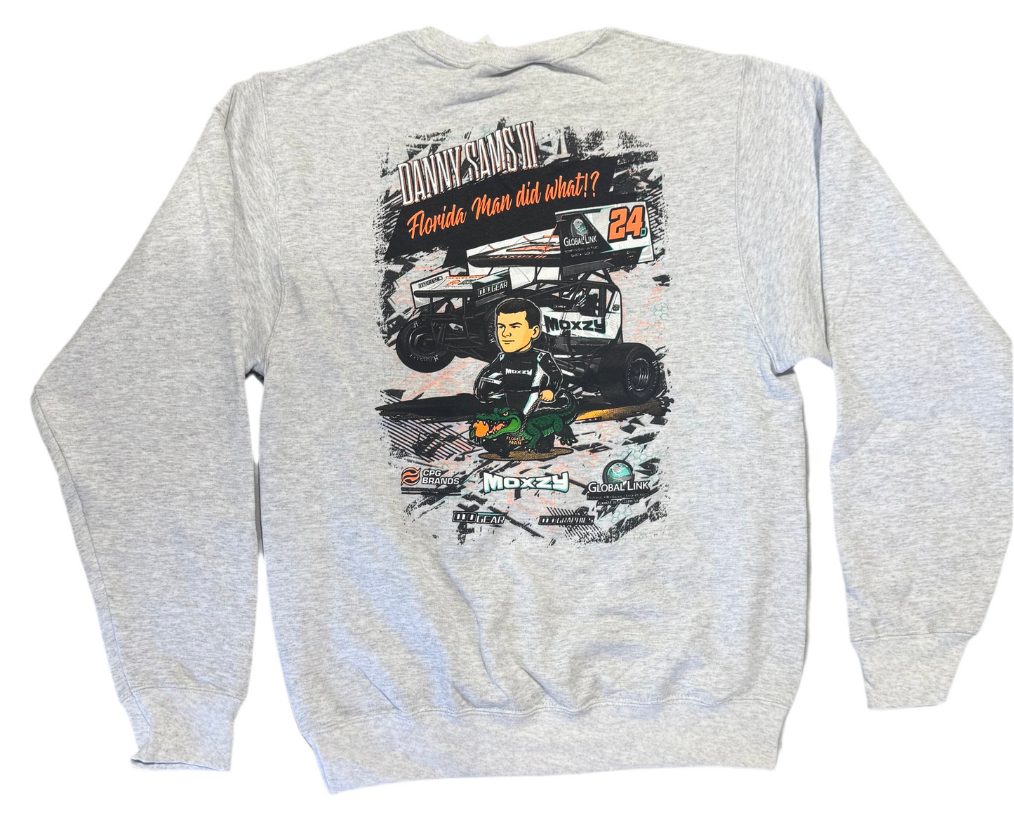 FLORIDA MAN CREW ASH GRAY