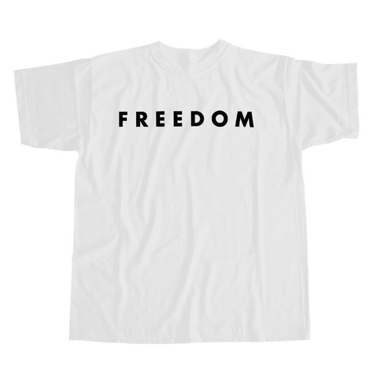 FREEDOM Shirt      Proceeds to be donated to Kirk’s and Turning Point USA.