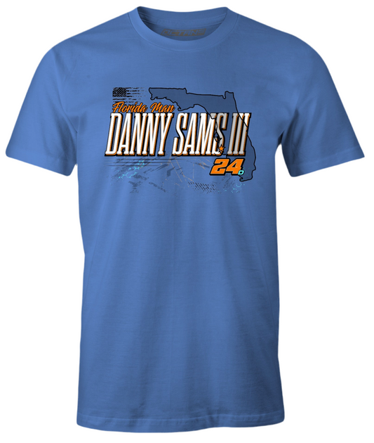 Florida Man Blue Youth Tee