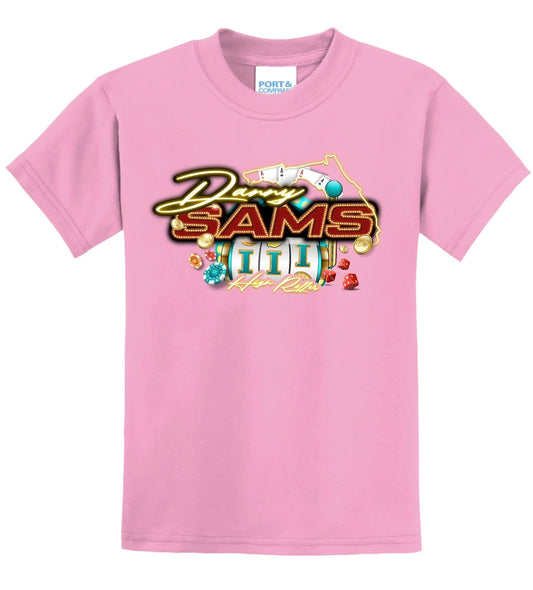 High Roller Kids Tee Pink