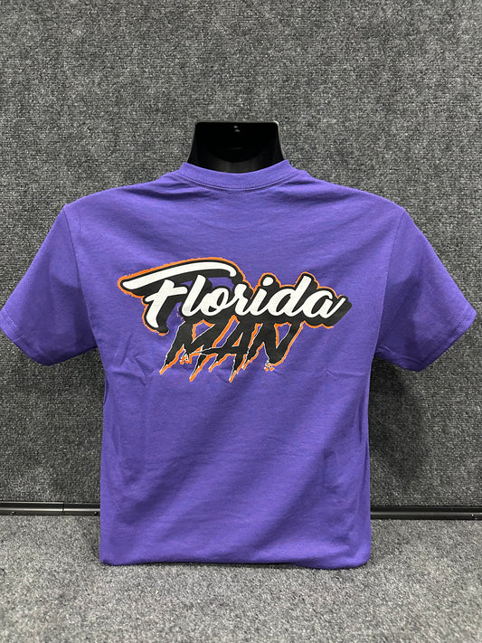 Florida Man Lifestyle Tee - Purple
